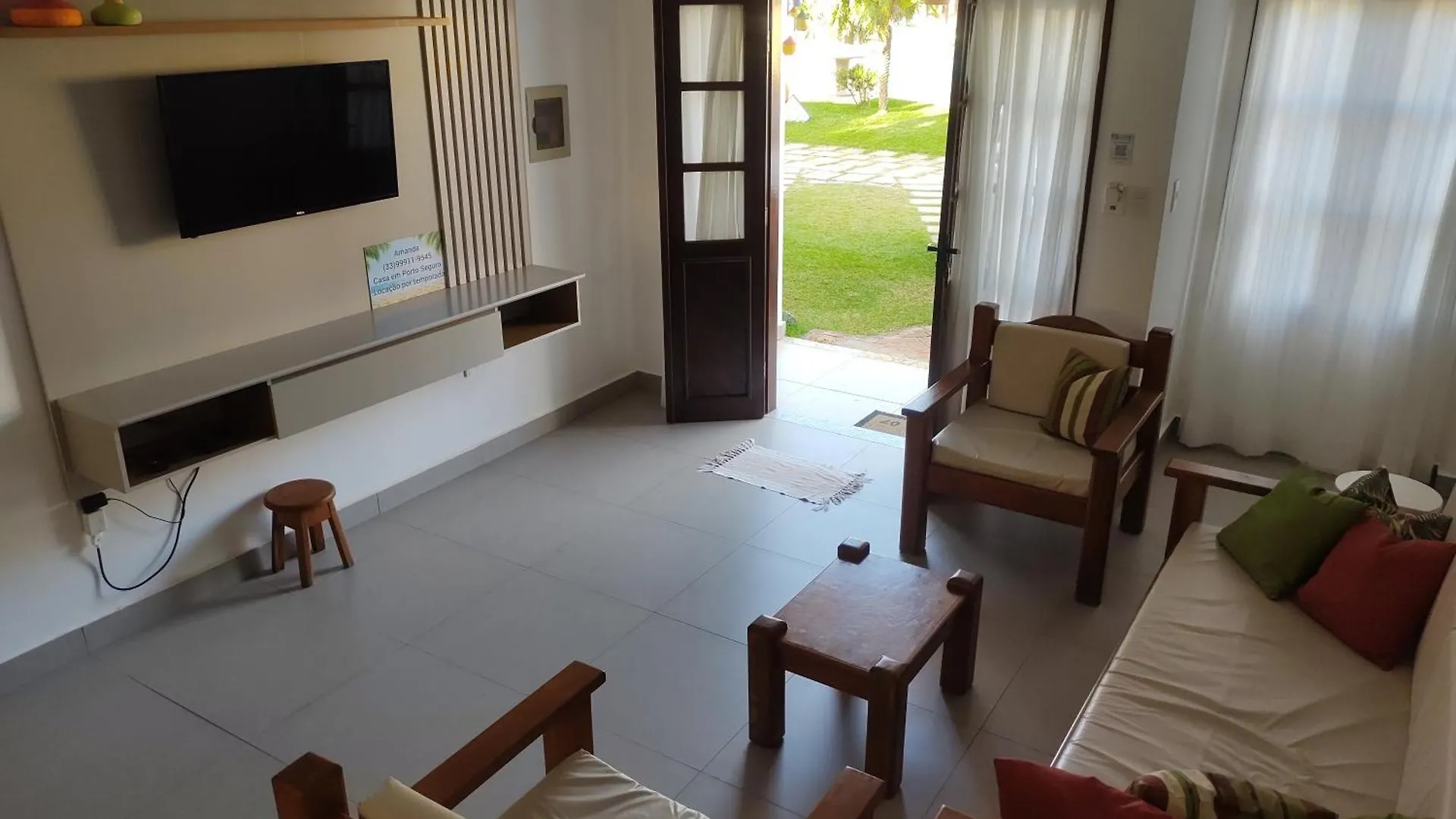 펜션 Casa Praia De Taperapuan Em Porto 포르투세구로